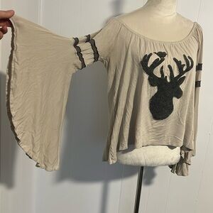 Loose off shoulder top